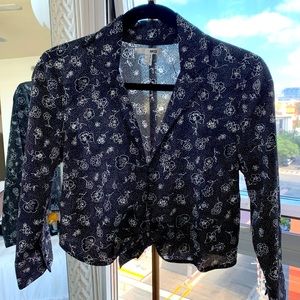 Lulu’s dressy crop blouse